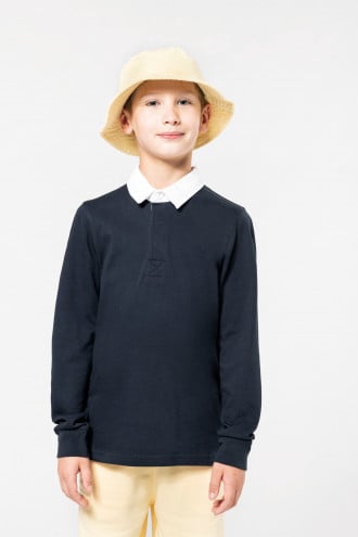 Kariban Kids rugby polo shirt [K214]