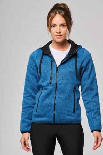 ProAct Ladies heather hooded jacket [PA366]