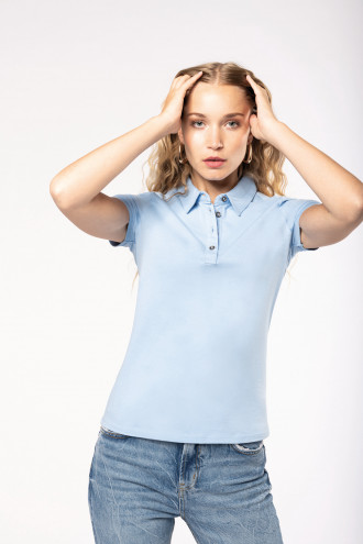 Kariban Ladies short sleeved jersey polo shirt [K263]