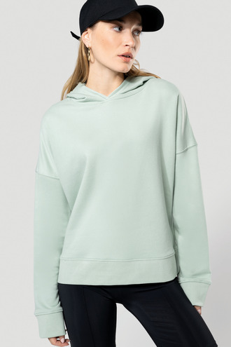 Kariban Ladies organic lounge hoodie [K494]