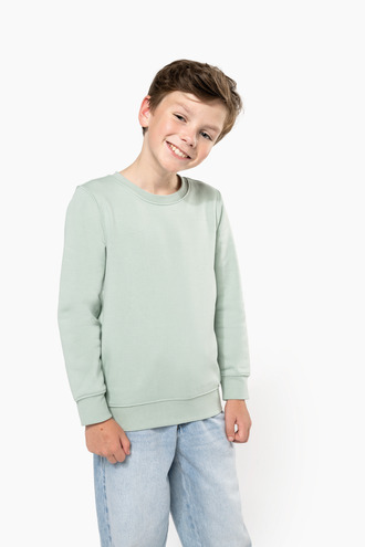 Kariban Kids eco-friendly crew neck sweatshirt [K4026]