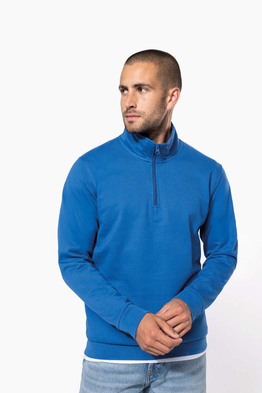 Kariban Zipped neck sweatshirt [K478]