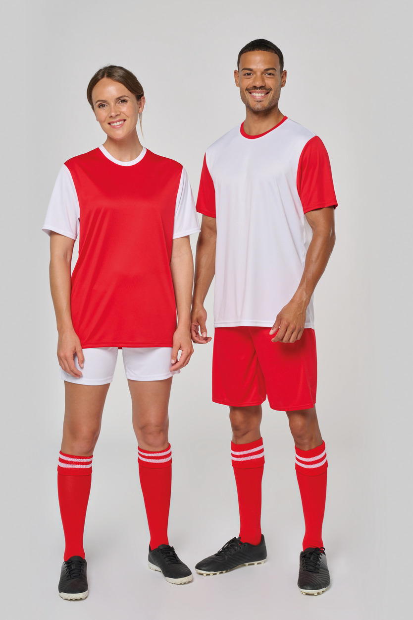 ProAct Adults Bicolour short-sleeved t-shirt [PA4023]