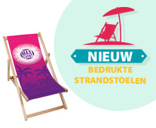 Bedrukte strandstoelen